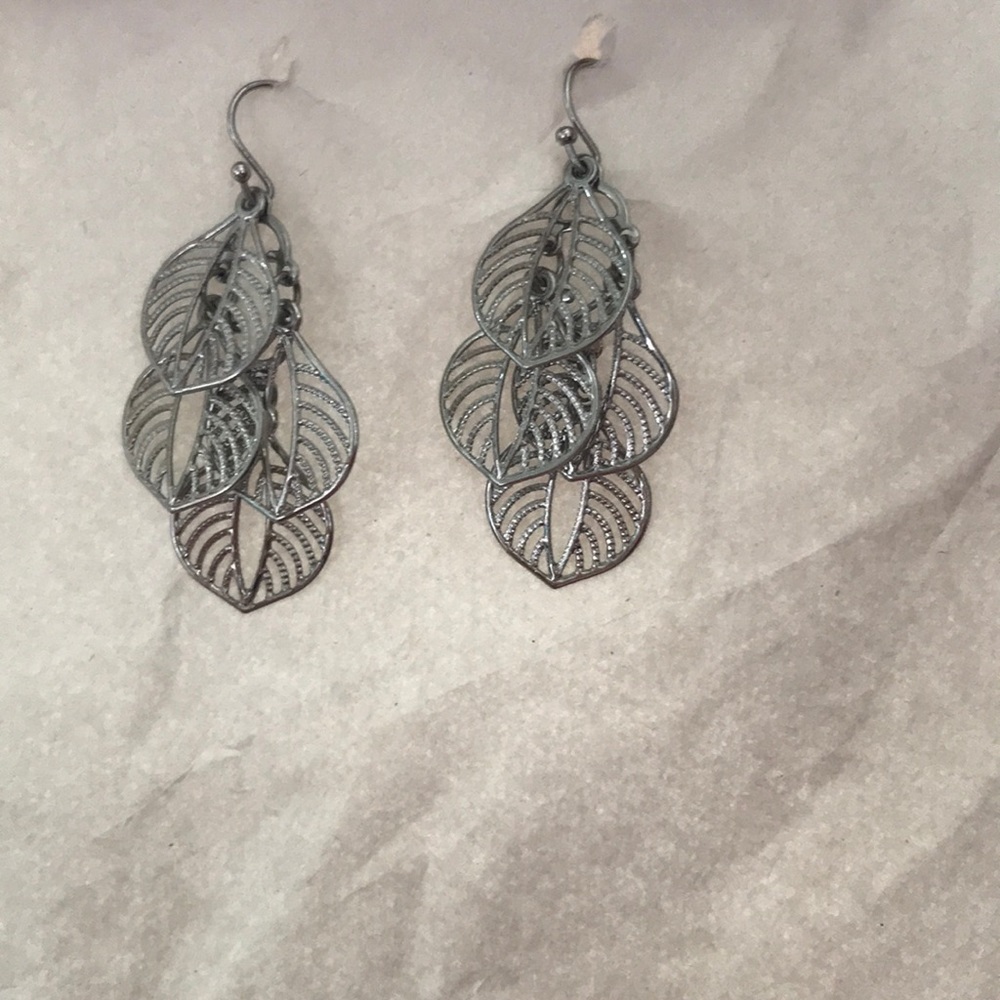 Silver Dangly Earrings